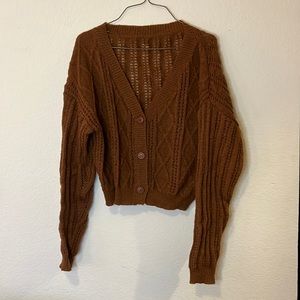 Cropped Lightweight Sweater